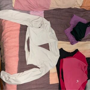 Oner active long sleeve twist crop top